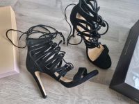 High Heels schwarz mit Schnürung Berlin - Reinickendorf Vorschau