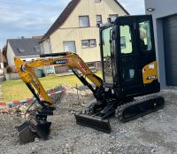 VERMIETE Minibagger Bagger 2t 2,0t Sany SY18C Mieten ( Gartenarbeiten Ausgraben Erdarbeiten Buddeln ) Baden-Württemberg - Geislingen Vorschau