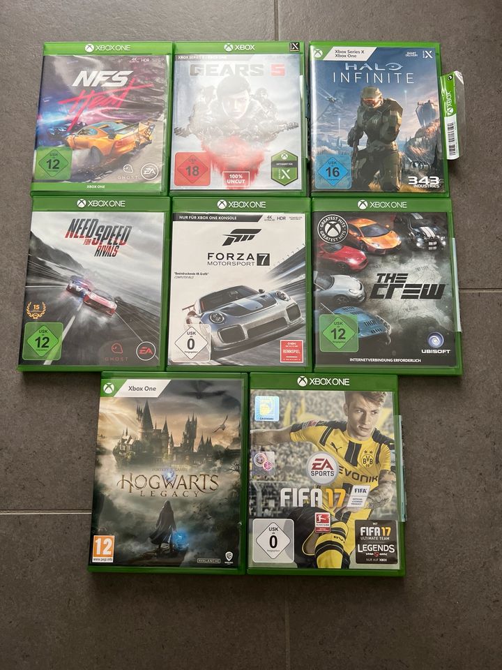 Xbox Spiele, diverse Spiele in Eschweiler