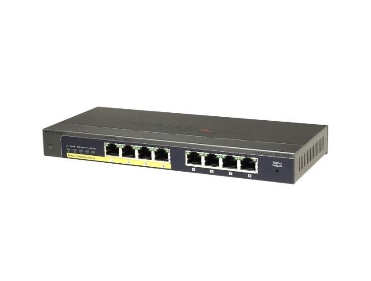 8 Port Gigabit Ethernet Plus mit 4 Ports PoE in Dresden