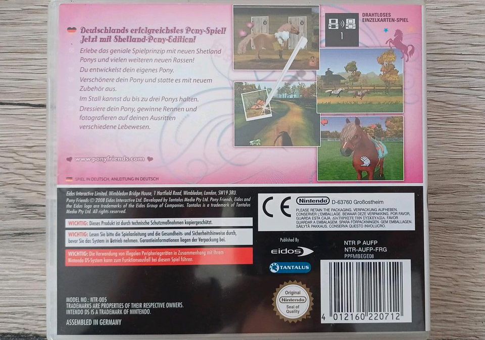 Nintendo DS Spiel Pony Friends in Kiel