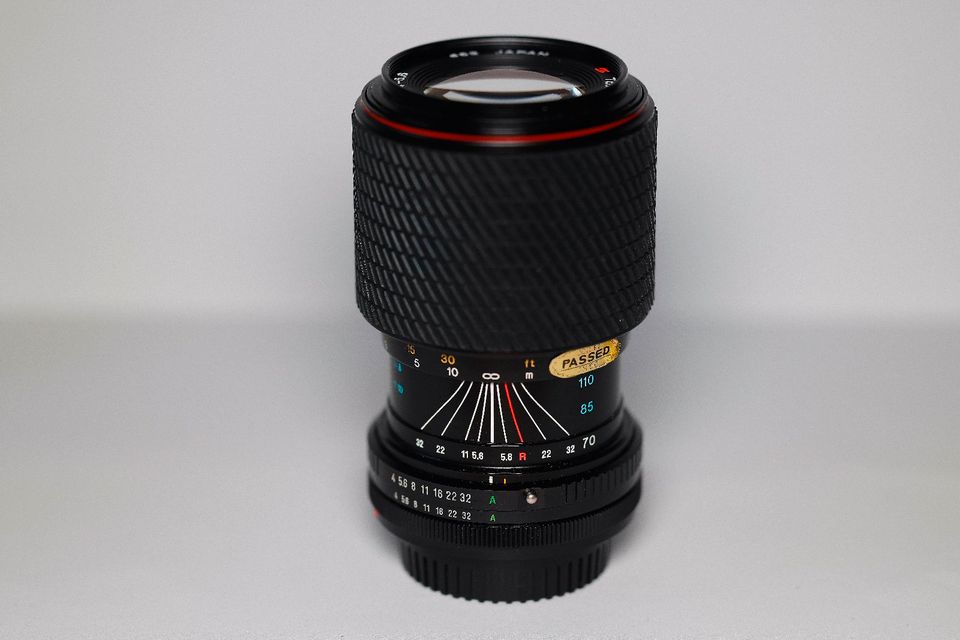 Tokina SD 70-210mm, 1:4-5,6 für Canon FD-Bajonett, Zoomobjektiv in Regensburg