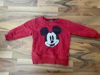 Süßer Mickey Mouse Pullover von Disney H&M rot Größe 86! Bayern - Jesenwang Vorschau