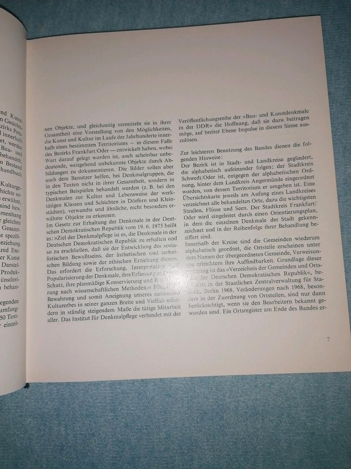 DDR Bezirk Frankfurt Oder Bau und Kunst Denkmale 1980 Kunst in Berlin