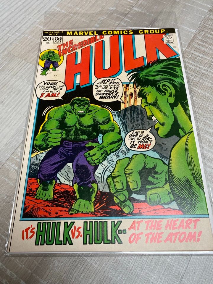 Incredible Hulk Vol.1 #156 1App Krylar VFN 1972 Marvel US Comics in Frankenthal (Pfalz)