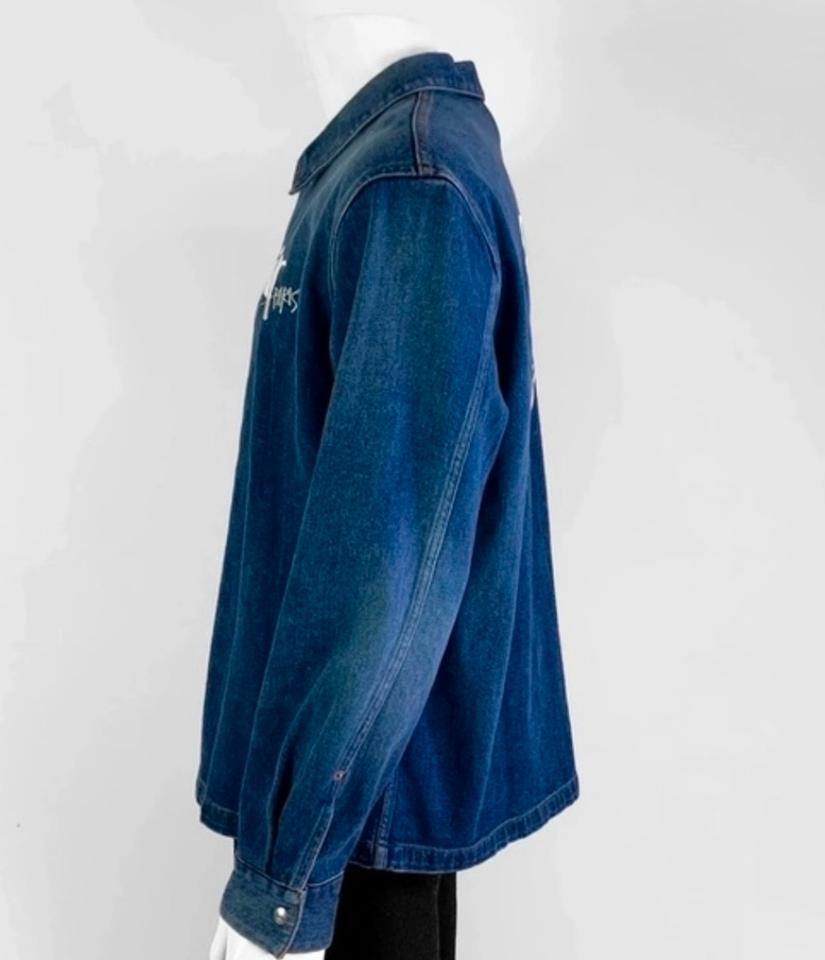 Christian Dior Jeans Denim Jacke Hemd Dior x Stussy NP 1600 € in Offenbach