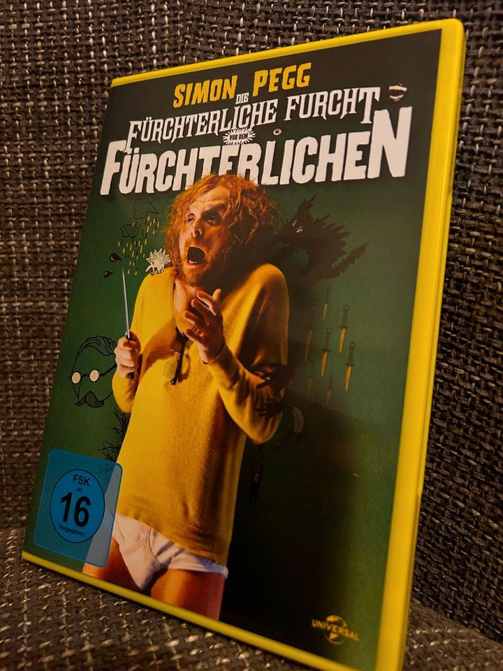 DVD die fürchterliche Furcht vor dem Fürchterlichen Simon Pegg in Greifswald