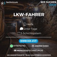 LKW-Fahrer unter Tage m/w/d in Heringen gesucht Hessen - Heringen (Werra) Vorschau