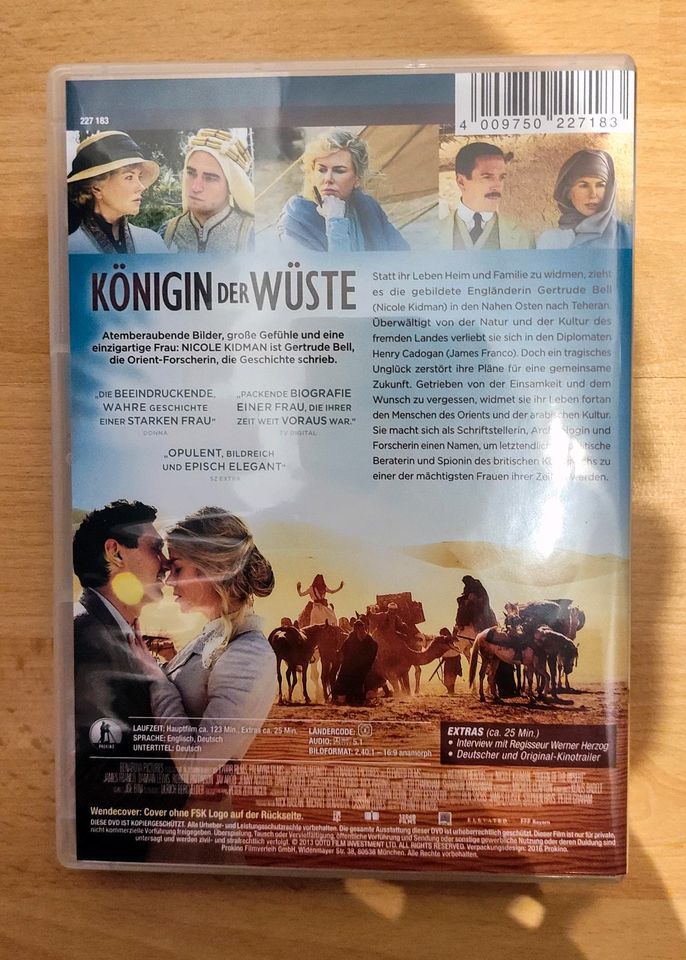 DVD "Königin der Wüste" Nicole Kidman in Frankfurt am Main