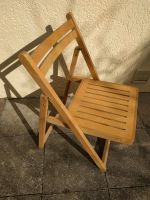 Klappstuhl Campingstuhl Stuhl aus Holz praktisch Klassiker Baden-Württemberg - Flein Vorschau