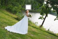 Brautkleid, Hochzeitskleid, A-Linie, Chiffon Niedersachsen - Hemmingen Vorschau