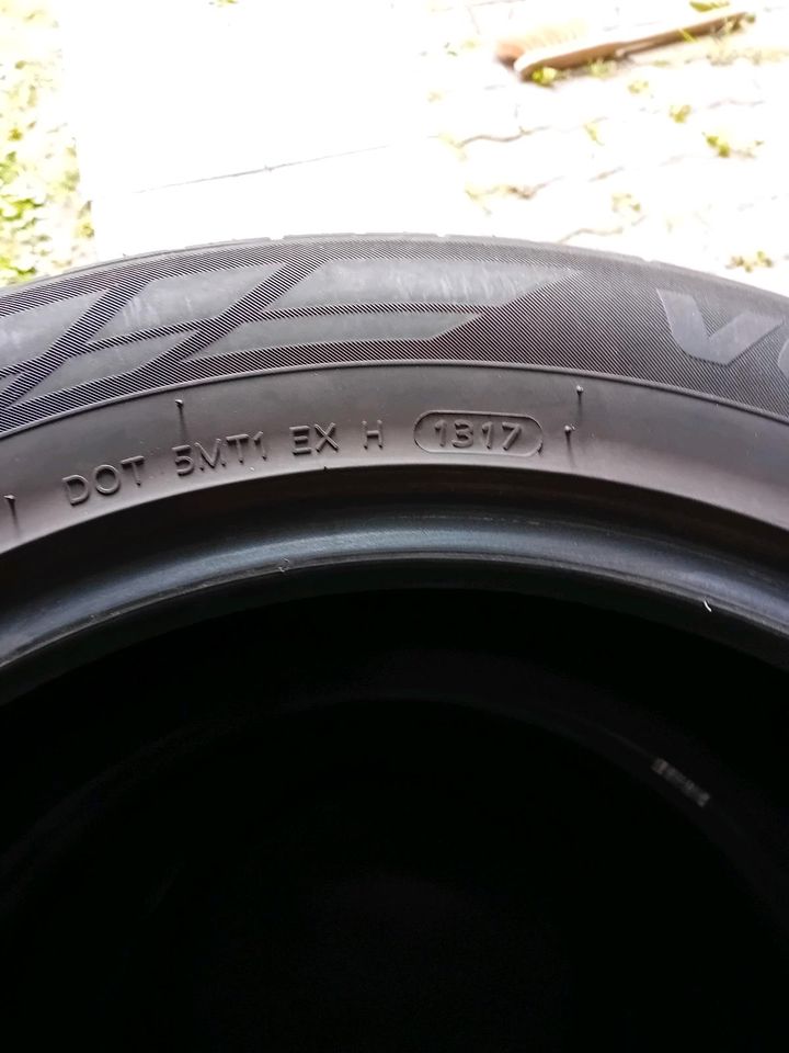 4 SOMMERREIFEN 215/55 R17 HANKOOK VENTUS PRIME 2 7MM PROFIL 2017 in Berg