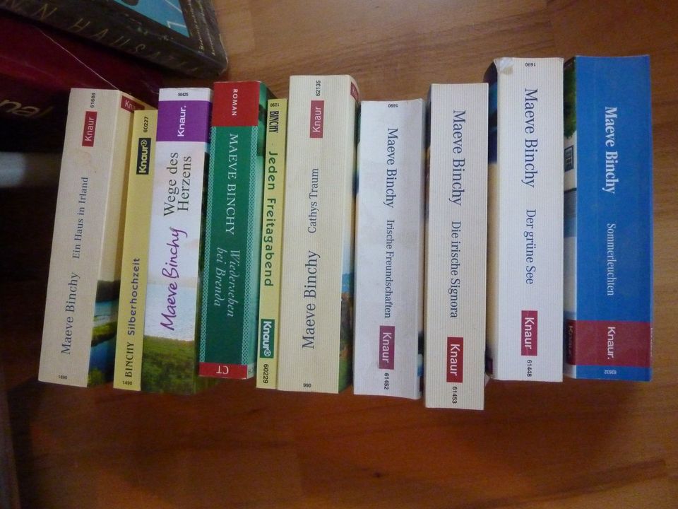10 Bücher Maeve Binchy, Irland, Frauen, Romane, Sehnsucht, Liebe in Bamberg