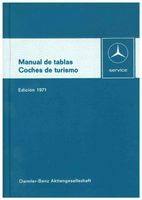 Mercedes Manual de tablas Coches de turismo 1971 Niedersachsen - Alfeld (Leine) Vorschau