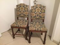 2 Stühle mit Stoff Jugendstil alt antik Bayern - Weichs Vorschau