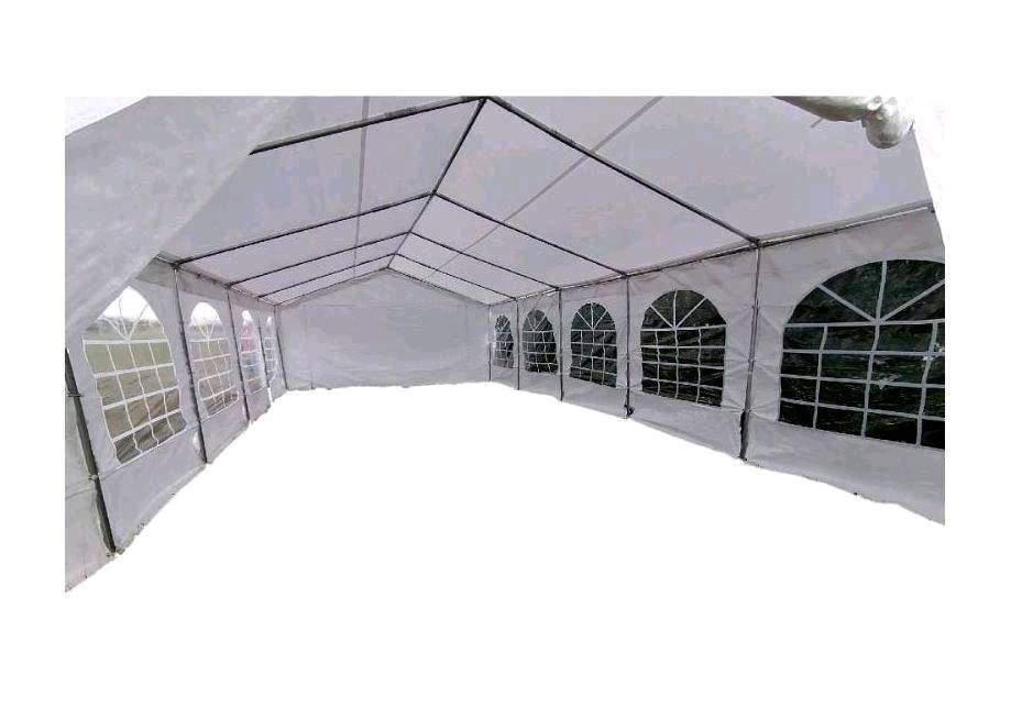 Festzelt mieten 5x10 m groß Weiß Partyzelt Pavillon Verleih in Dresden