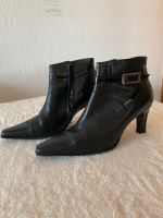 Damen Stiefelette Leder Gr. 39 Schwarz / Gold Baden-Württemberg - Wangen im Allgäu Vorschau