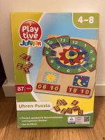 Playtive Uhren-Puzzle aus Echtholz Friedrichshain-Kreuzberg - Friedrichshain Vorschau