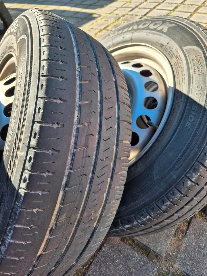 Stahlfelgen mit Sommerreifen 205 / 65 R 16 C für VW Bus T6 in Ingolstadt