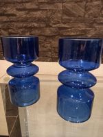2 dekorative Vasen in blau Saarland - Wadern Vorschau