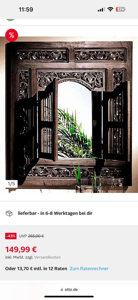 Spiegel Fenster Look in Remseck am Neckar