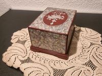 Schmuckschatuelle Schmuckbox Holz Perlmutt Alt antik vintage Nordrhein-Westfalen - Ibbenbüren Vorschau