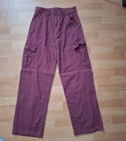 90s Baggy High Waist Jeans Dunkelrosa, 36 Frankfurt am Main - Ostend Vorschau