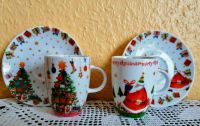 Espresso / Mokka Set  4 tlg ⭐️ Tassen ☕️ Porzellan ⭐️ Weihnachten Wuppertal - Vohwinkel Vorschau