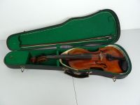 alte Holz GEIGE Violine im Geigenkoffer mit Bogen 3/4 Nordrhein-Westfalen - Lage Vorschau