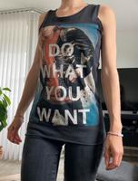 Zara tank top Rock Style Festival S Vintage Schwarz Shirts Bayern - Pullach Vorschau