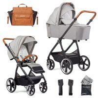 Gesslein INDY M2 Swing - 2in1 Kinderwagen-Set - Design 251251 - inkl. Panorama Lyx Babywanne + Sportsitz Swing + Wickeltasche + Zubehör - NEU Hessen - Fulda Vorschau