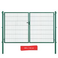 B-Ware Garten Doppeltor "grün" BxH 3000x1400mm Dithmarschen - Weddingstedt Vorschau