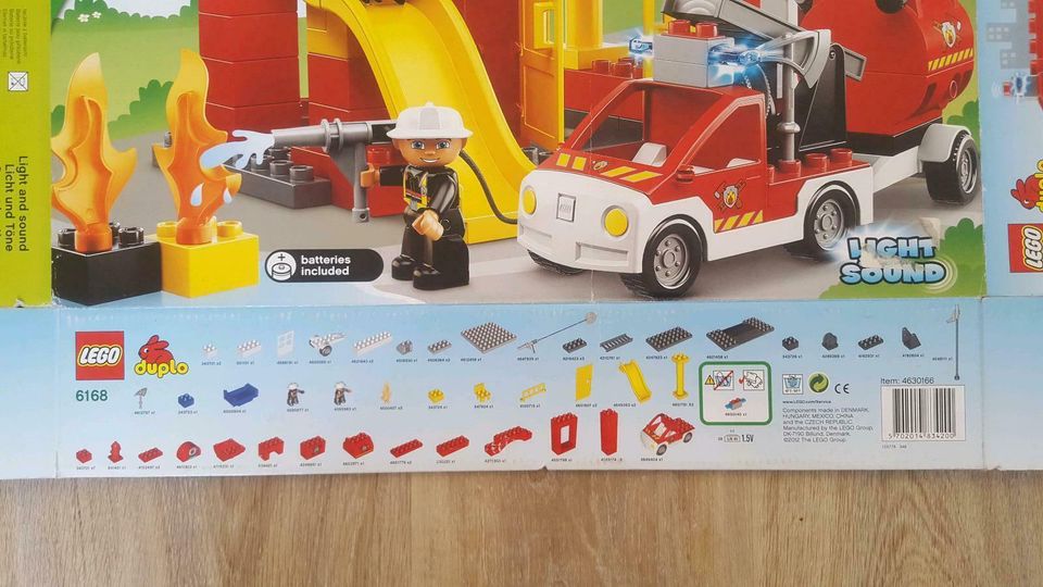 ❤ Lego Duplo Feuerwehr Hauptquartier 6168 Spiel für 2-5 Jahre in Düsseldorf