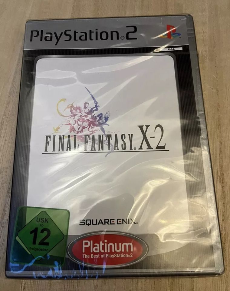 Final Fantasy X-2 (Sony PlayStation 2, 2006) resealed in Schongau