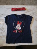 T-Shirt mit Haarband Disney Minnie Mouse Gr 110 Berlin - Britz Vorschau