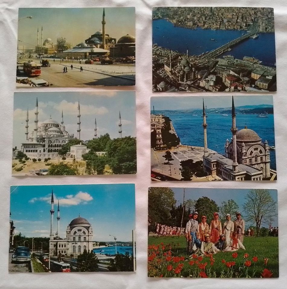 6 ältere Ansichtkarte Türkei Istanbul in Ruppichteroth