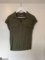 Schicke sportliche kurzärmelige Bluse gr.34 Khaki Köln - Pesch Vorschau