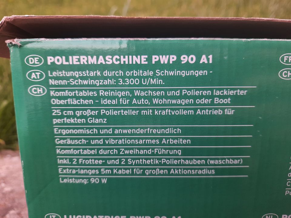 Poliermaschine Parkside 25cm in gutem Zustand in Ansbach
