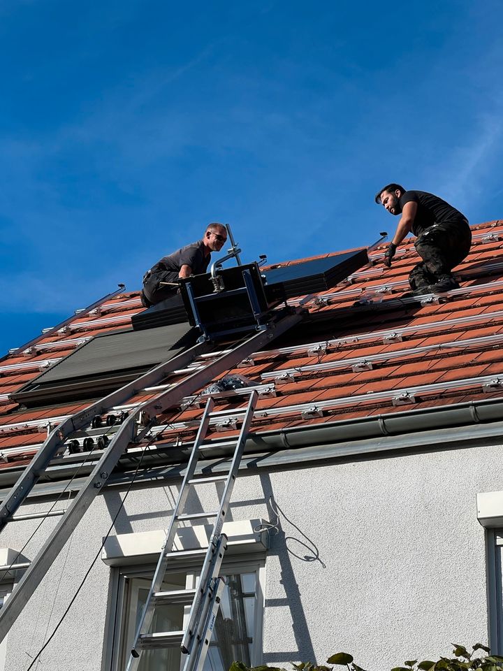 Solarlift Solaraufzug Dachdeckerlif Dachdeckeraufzug GEDA mieten in Hirzenhain