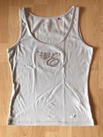 Esprit ärmellos Top T-Shirt Gr. L hellblau mit Glitzersteinchen Bayern - Alzenau Vorschau