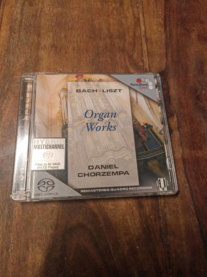 Hybrid SACD Daniel Chorzempa - Bach Liszt Organ Works in Bonn