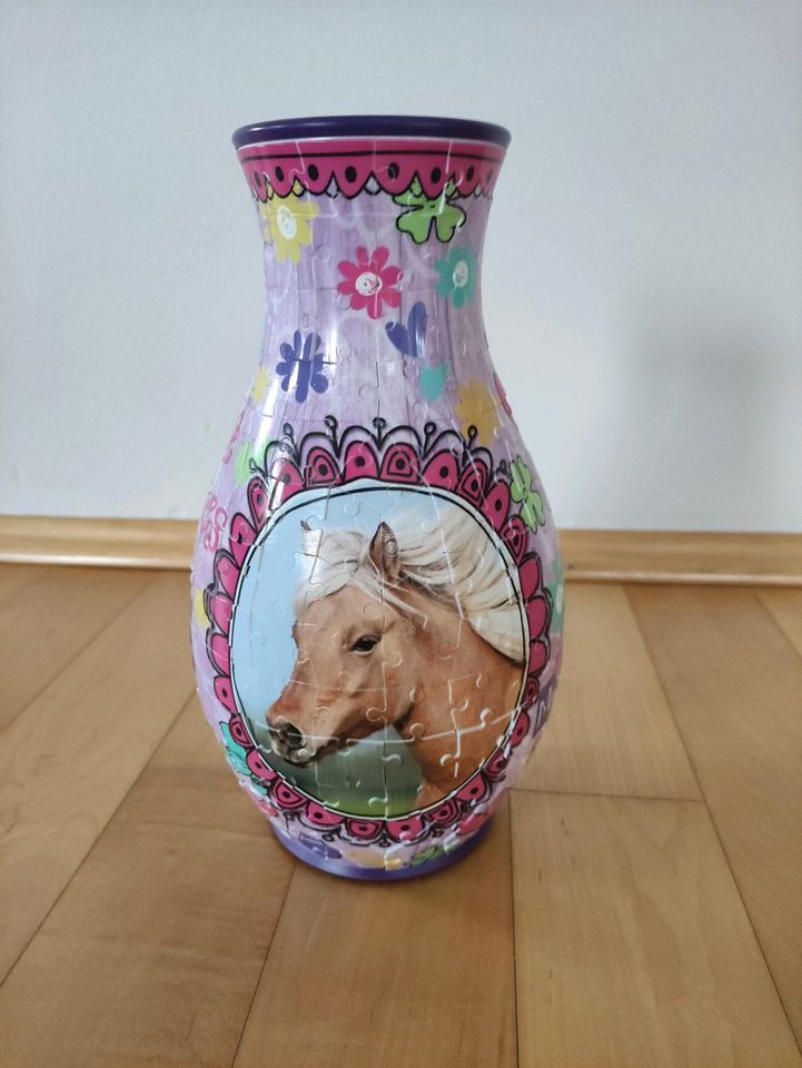 3D Puzzle Vase Pferde in Ellerau 