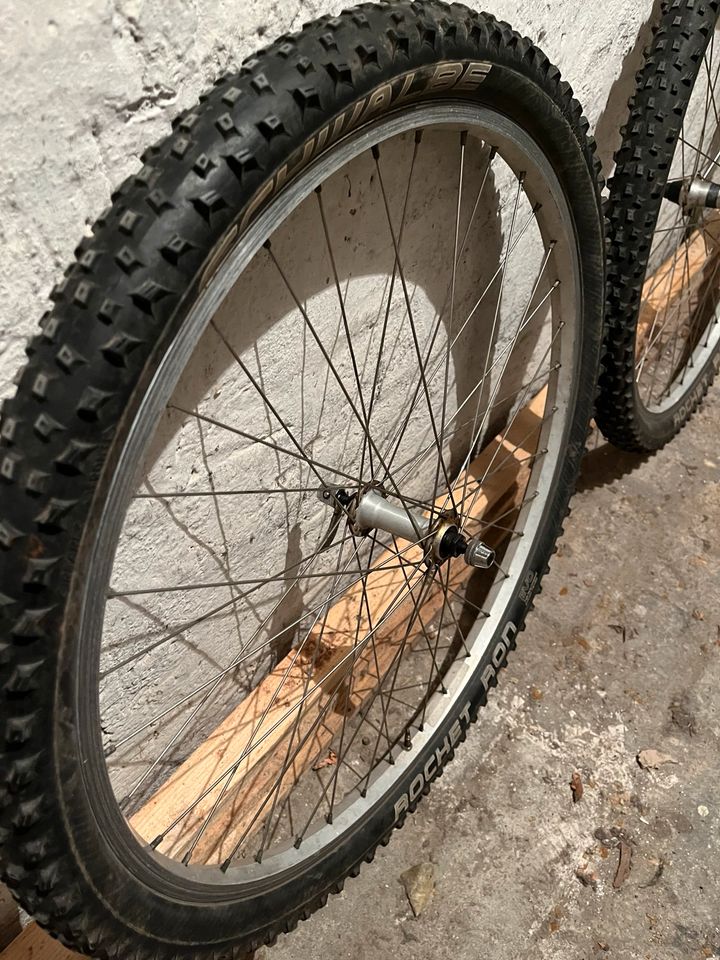 26" Shimano Retro LRS Laufradsatz MTB Schwalbe Rocket Ron in Saarbrücken