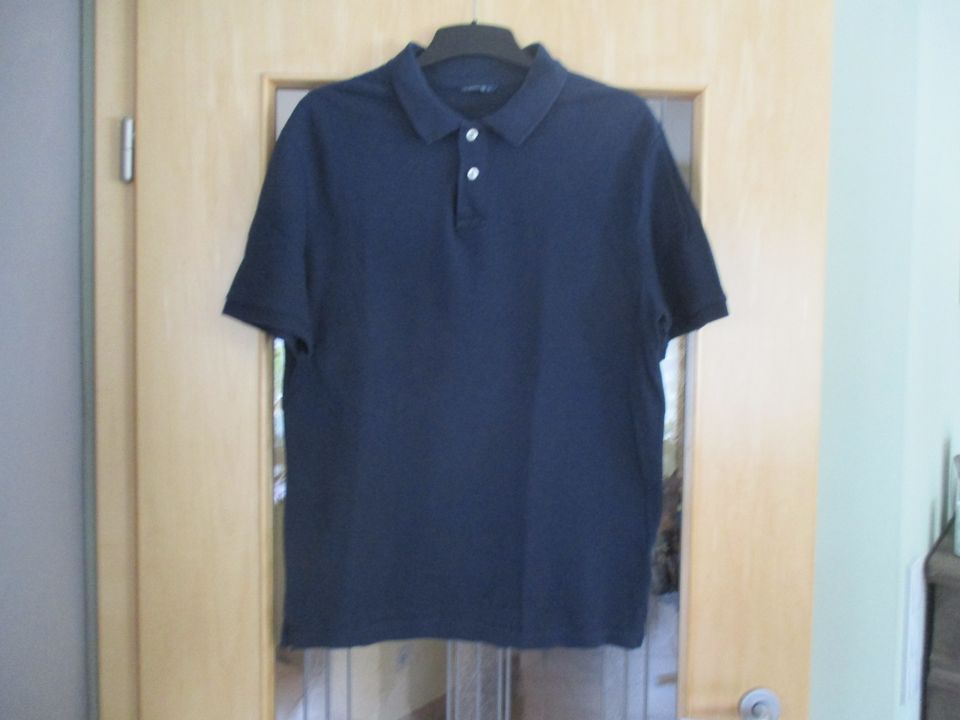 Polo Shirts The Basics Gr. M blau und meliert 2Stück in Wadgassen