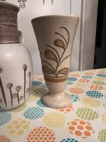 Strehla Vase 1501/2 GDR DDR vintage 70er Jahre braun Blumen Frankfurt am Main - Gutleutviertel Vorschau