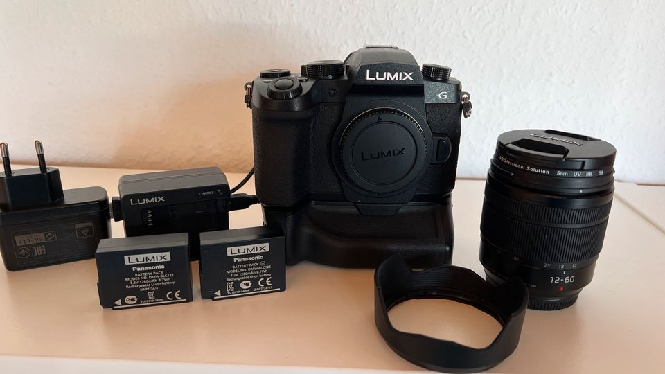 Panasonic Lumix G91 + Lumix 12-60 + Griff DMW-BGG1 in Buxtehude