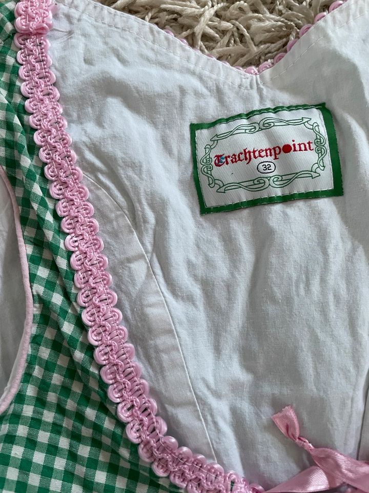 Dirndl Grün/Rosa/Weiß in Witzenhausen