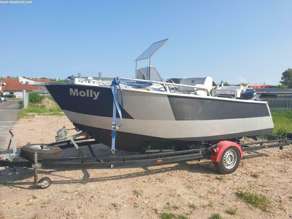 Noble Boats 530 CC  Aluminiumboot Angelboot in Sassnitz