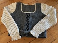 Handgestrickt PULLOVER wie Dirndl Mieder, Wolle,Luxus,Oktoberfest Hamburg-Nord - Hamburg Winterhude Vorschau