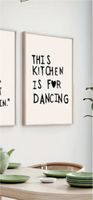 Plakat Küche This Kitchen is for Dancing Schleswig-Holstein - Flensburg Vorschau